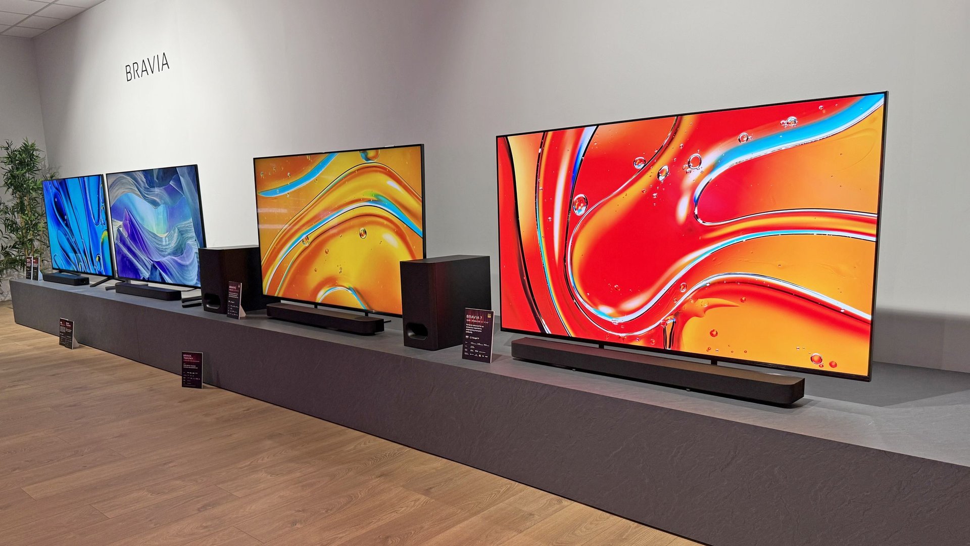 Sony раскрыла линейку Bravia 2026 7 моделей и путаница с II
