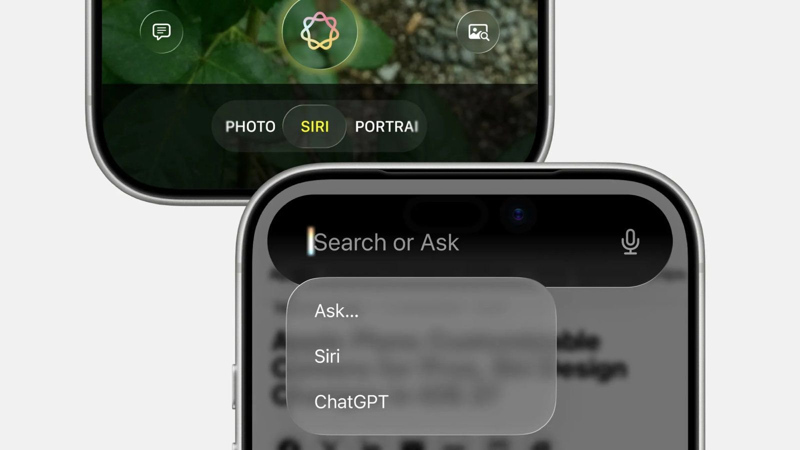 Изображение к статье: Утечка iOS 27: отдельное приложение Siri и жест &laquo;Search or Ask&raquo;