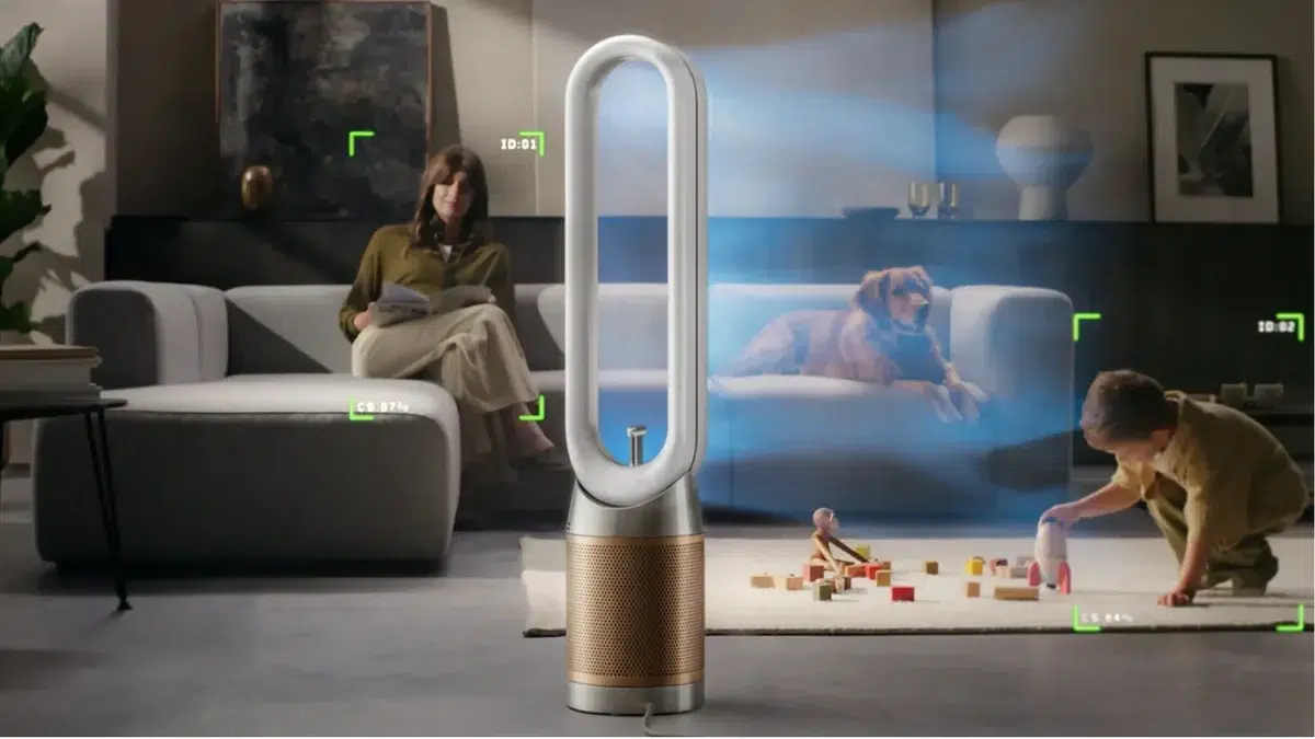 Изображение к статье: Dyson Find+Follow: очиститель воздуха с ИИ, который «следит» за вами