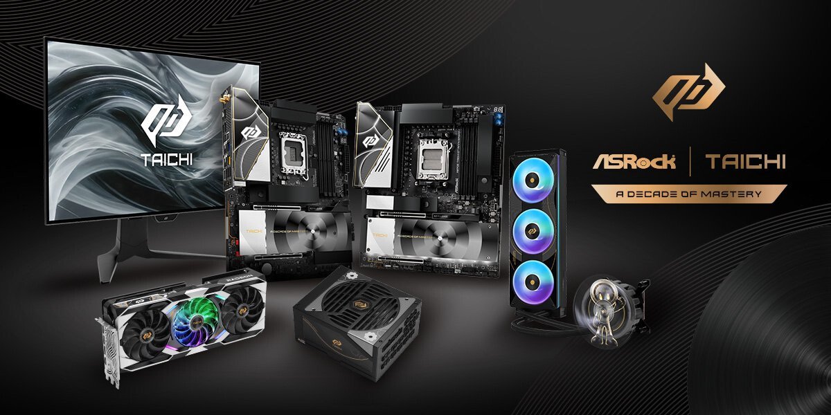 ASRock на Computex 2026 10 лет Taichi OLED 540 Гц и БП до 3000 Вт
