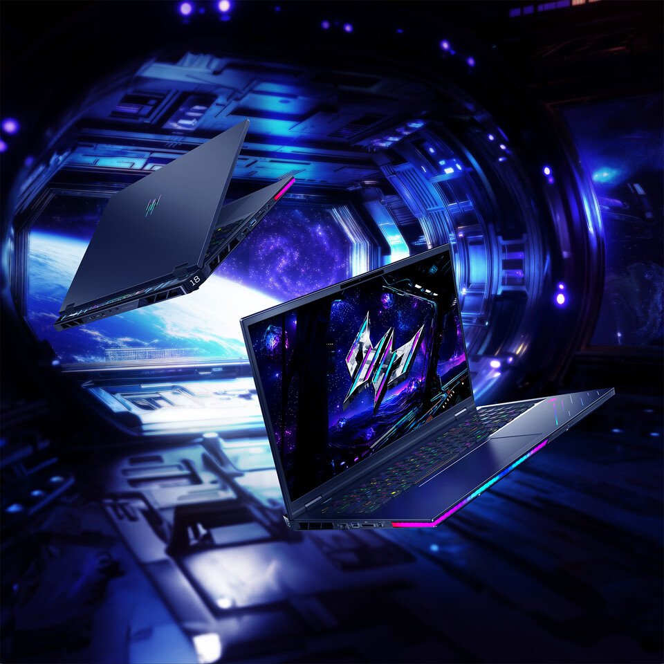Acer показала Predator Helios 18 AI с RTX 5090 и Mini LED 4K