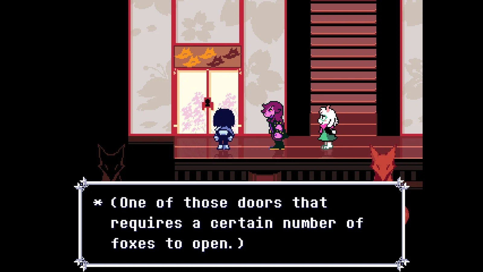 Deltarune Chapter 5 где найти всех 5 лис
