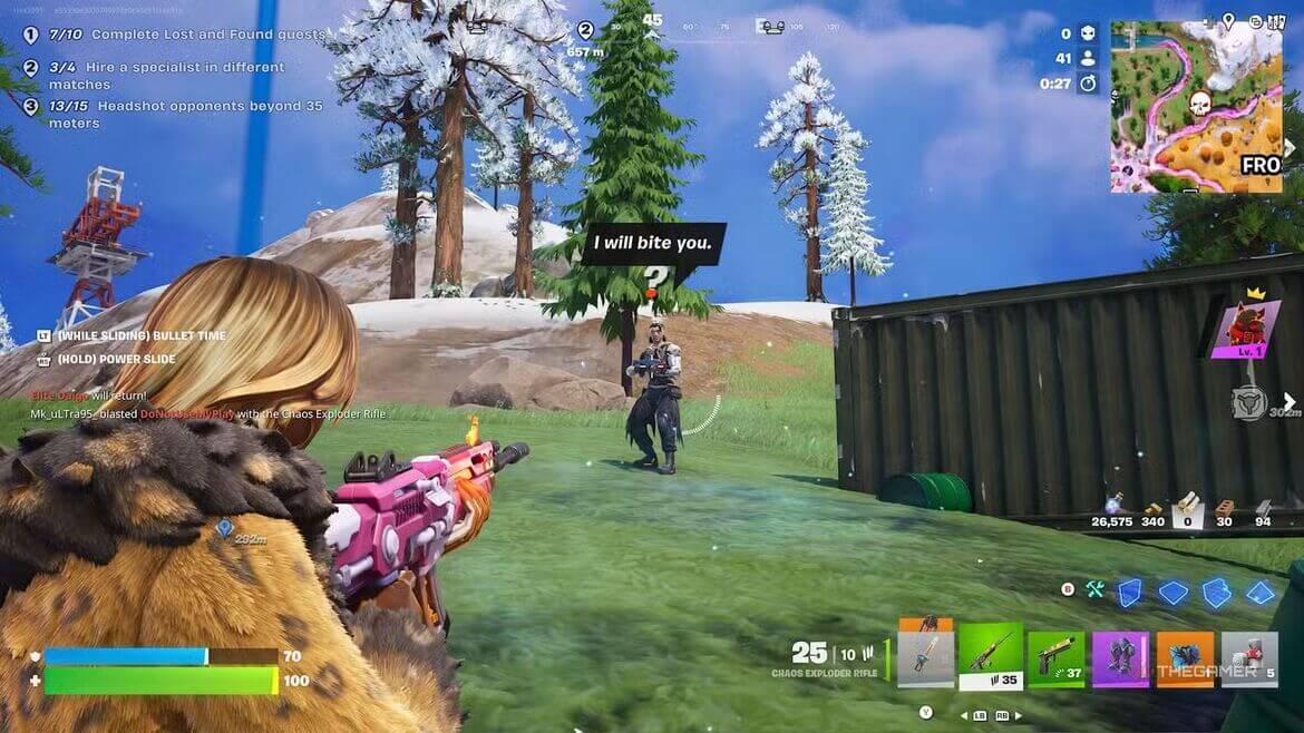 Тактика ведения боя против быстрого босса Вульф в Fortnite Тактика ведения боя против быстрого босса Вульф в Fortnite