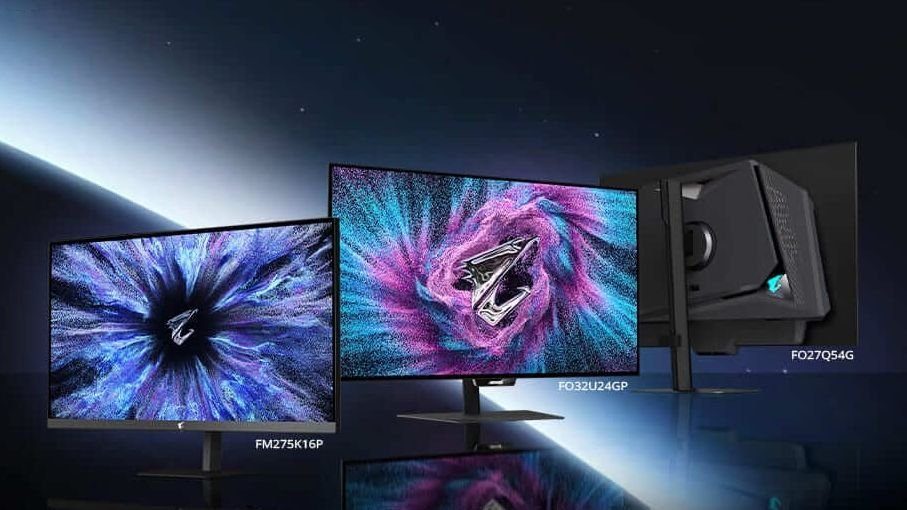 Gigabyte показала Aorus Elite с WOLED и Mini LED до 480 Гц