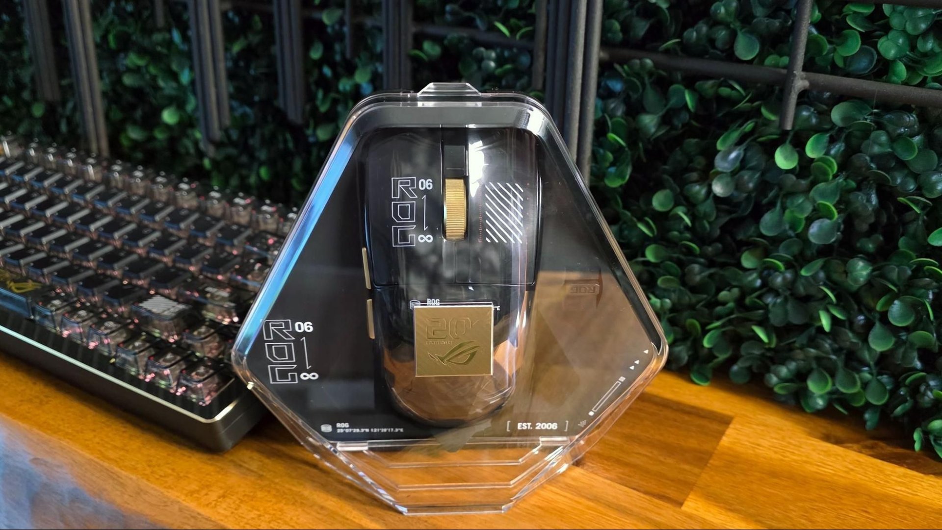 Asus ROG Harpe II Extreme Edition 20 золото и 65K DPI