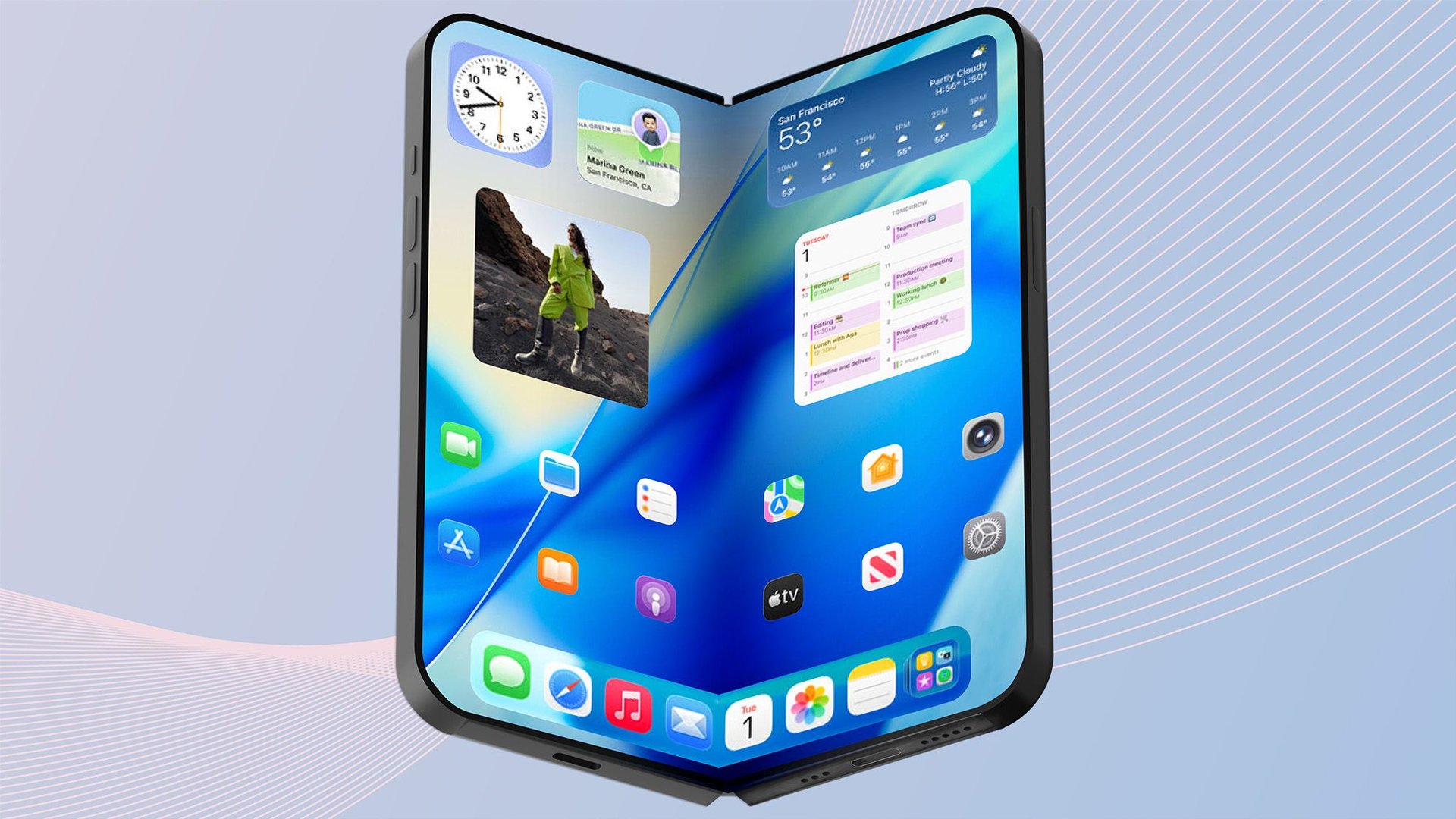 Складной iPhone Ultra засветился на фото релиз в сентябре