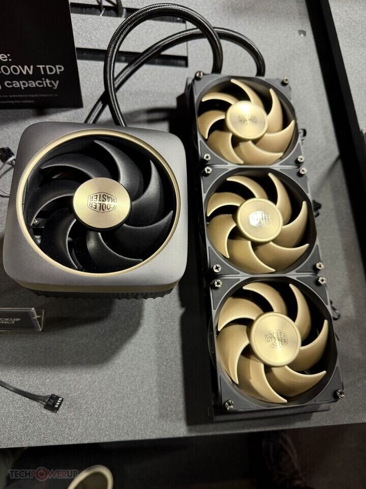 Изображение к статье: Cooler Master показала гибридную СЖО G11M на 400 Вт