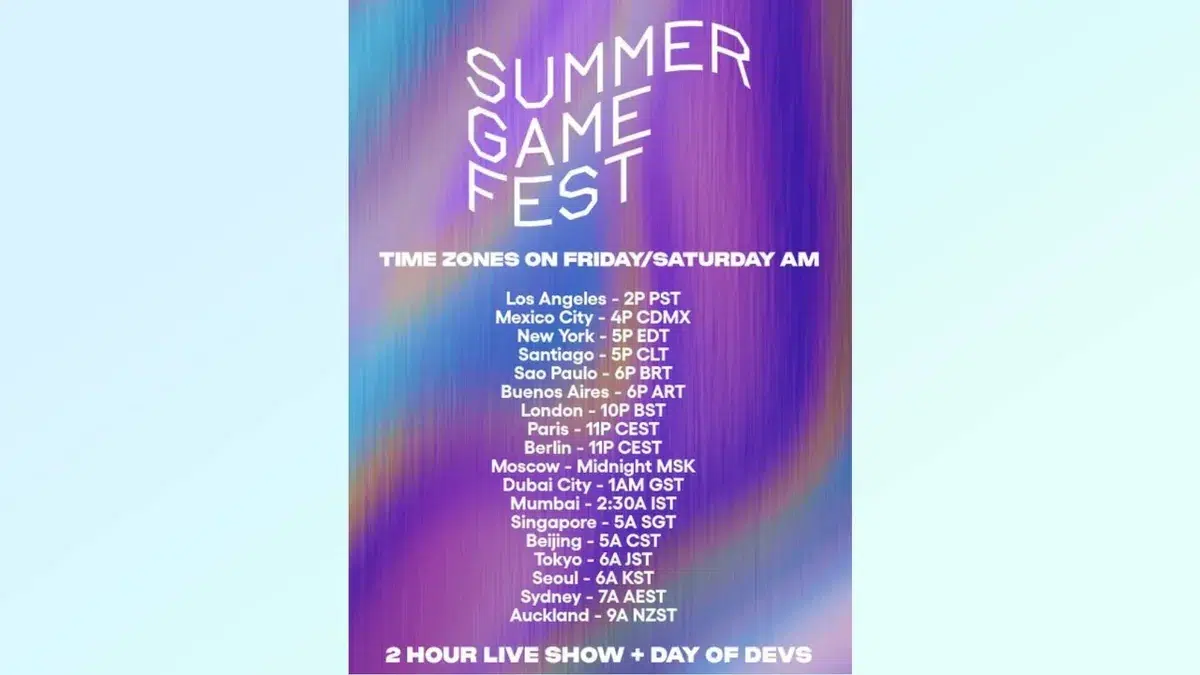 Изображение к статье: Summer Game Fest 2026 стартует 6 июня: что покажут