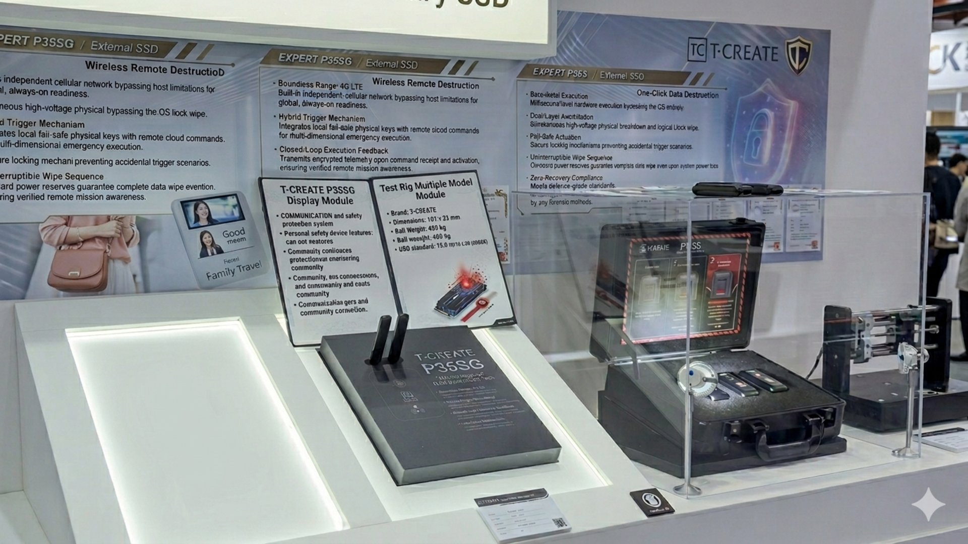 SSD Teamgroup P35SG получил удалённое стирание через 4G