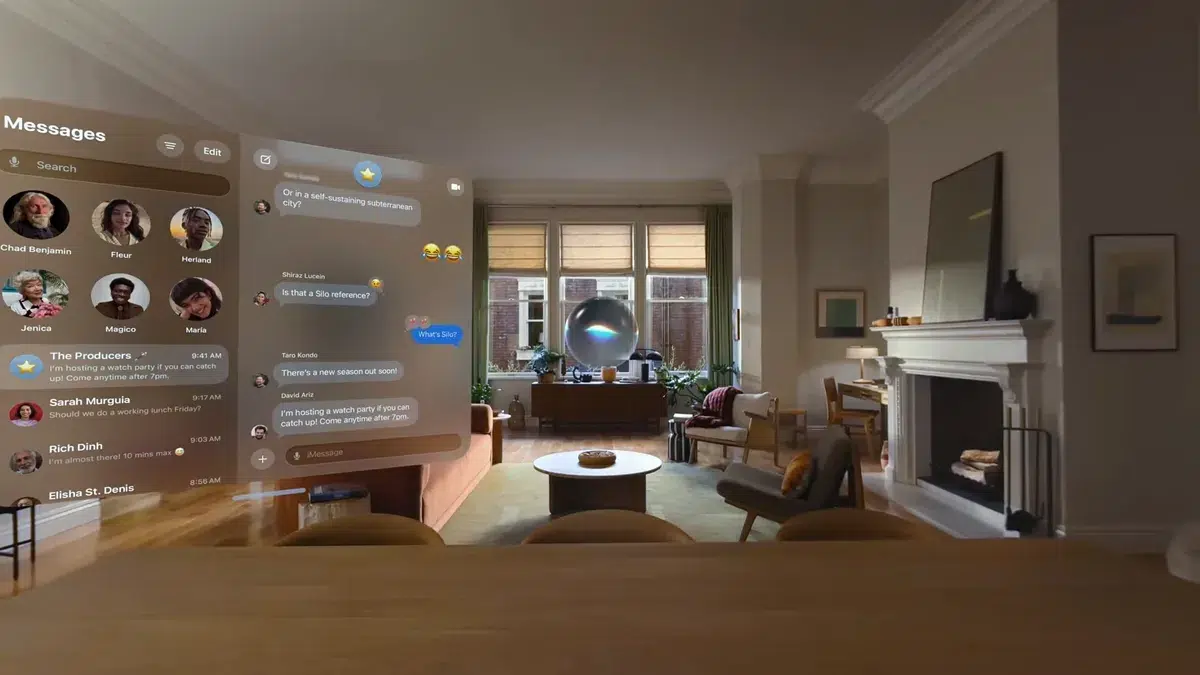Изображение к статье: visionOS 27 для Vision Pro: 3D Siri и новые окна