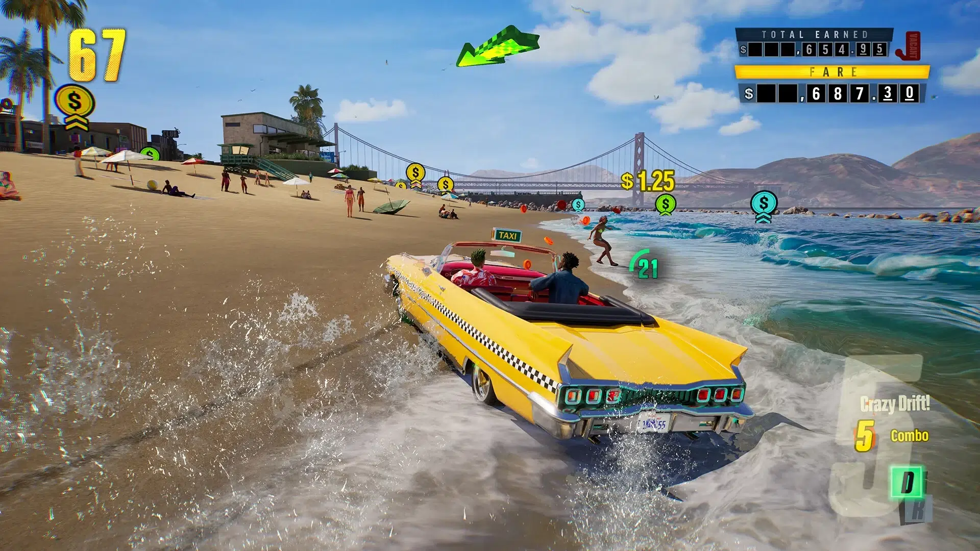 Изображение к статье: Sega объяснила, как ИИ используют в Crazy Taxi: World Tour