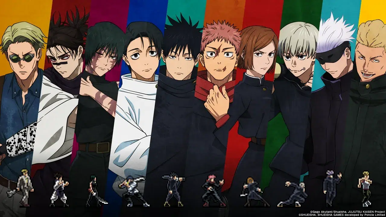 Изображение к статье: Jujutsu Kaisen Rumble: Survivaton смешает аниме и Vampire Survivors