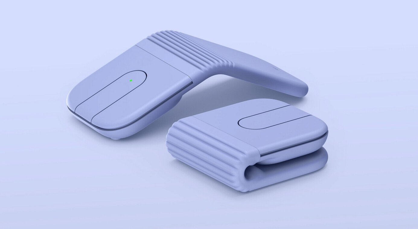 Logitech Mobi Fold складная мышь за $80 для работы в дороге