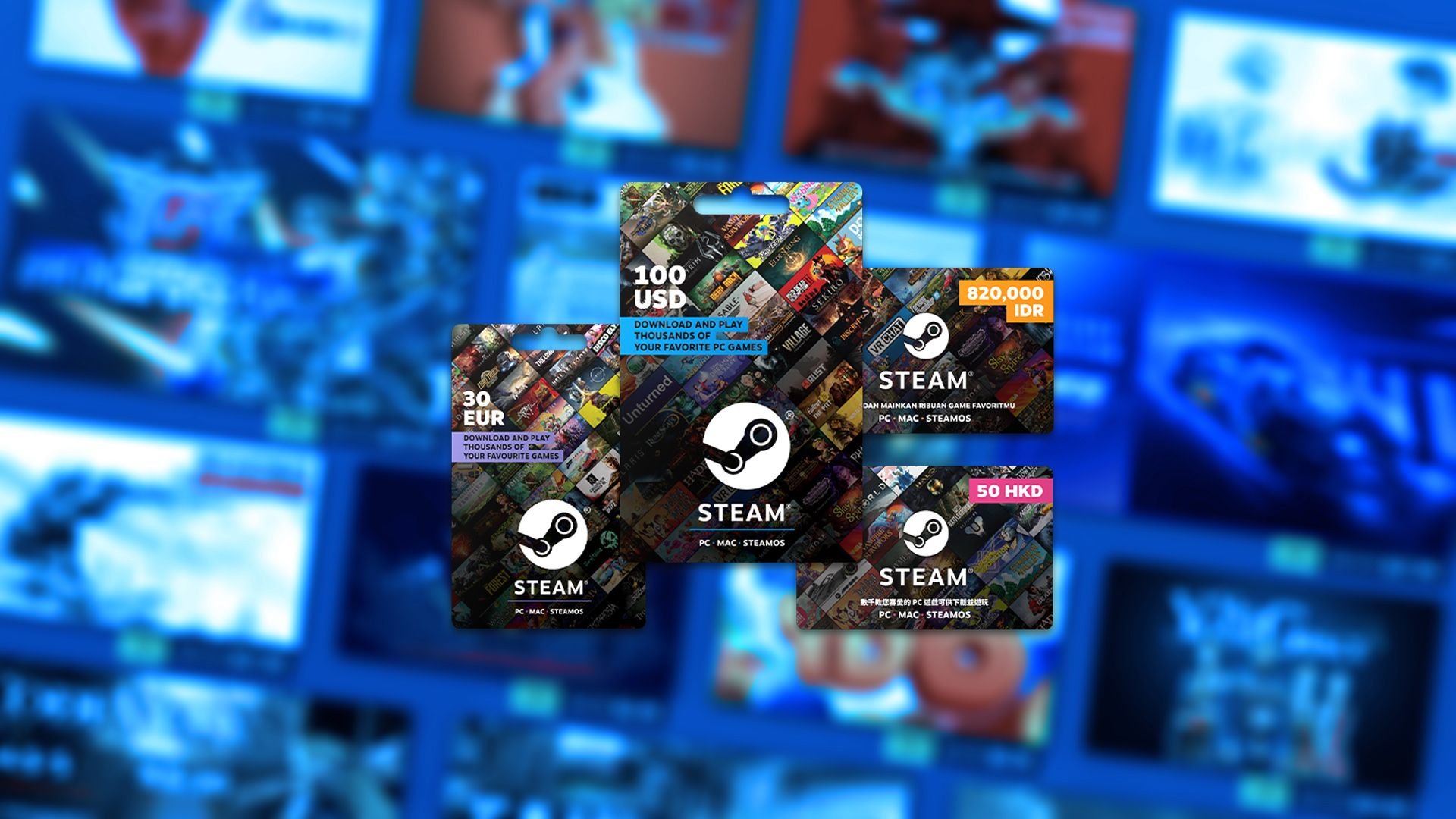 Steam убирает физические подарочные карты из за мошенников