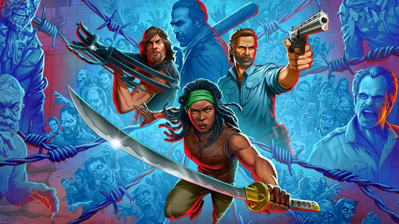Изображение к статье: The Walking Dead получила beat 'em up про войну с Ниганом