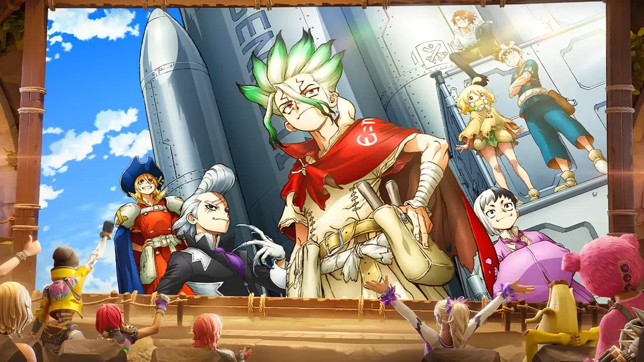 Изображение к статье: Dr. Stone приходит в Fortnite: остров Crunchyroll на 3 дня