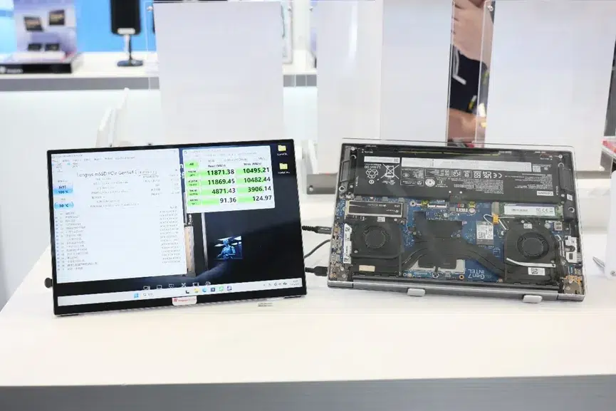 Изображение к статье: Longsys mSSD на 8 ТБ разогнался до 11 ГБ/с