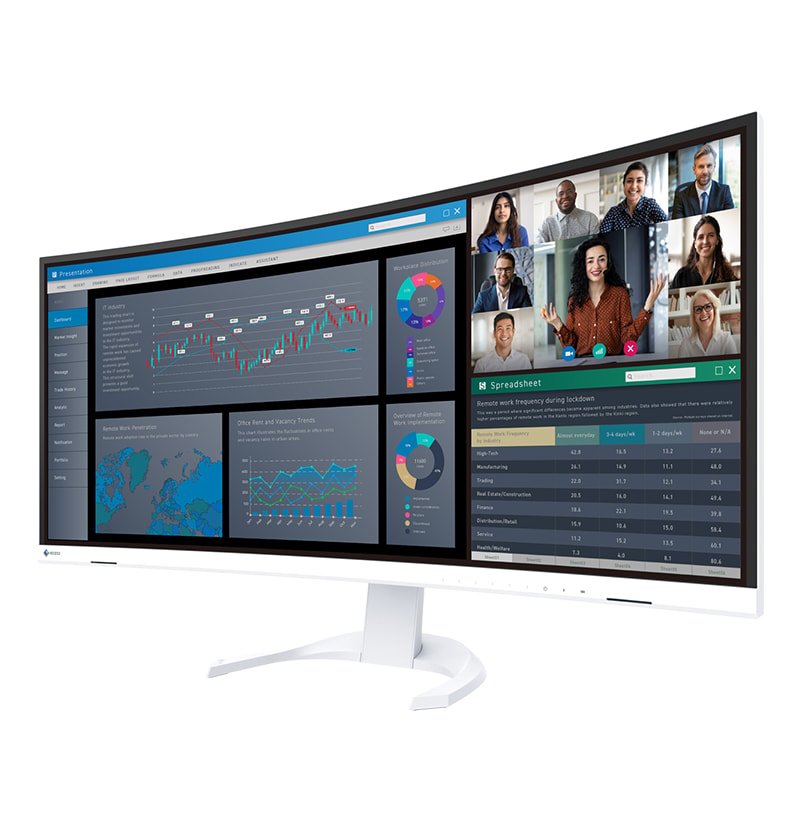 Изображение к статье: EIZO выпустила ультраширокие FlexScan с гарантией 7 лет