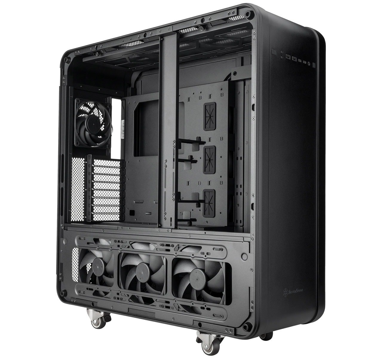 Изображение к статье: SilverStone ALTA T1: супербашня под четыре видеокарты