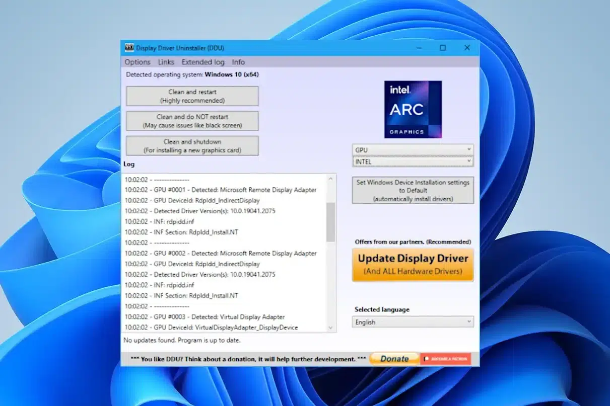 Изображение к статье: Старые драйверы видеокарты могут ломать Windows