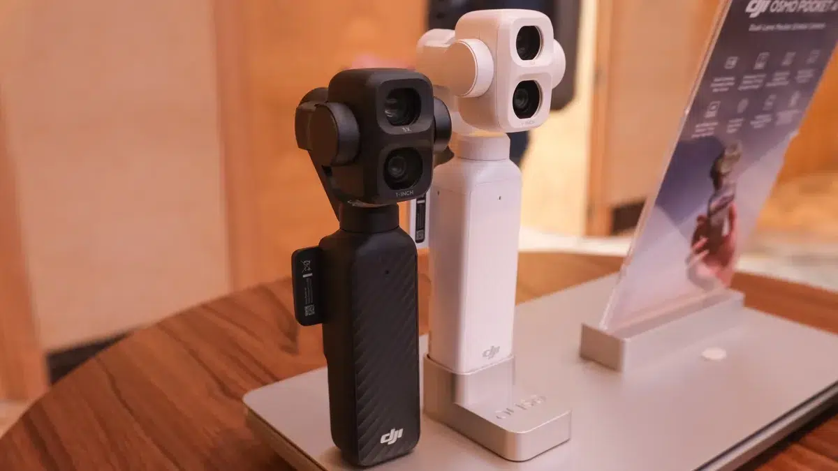 Изображение к статье: DJI Osmo Pocket 4P раскрыли: две камеры и 17 стопов DR