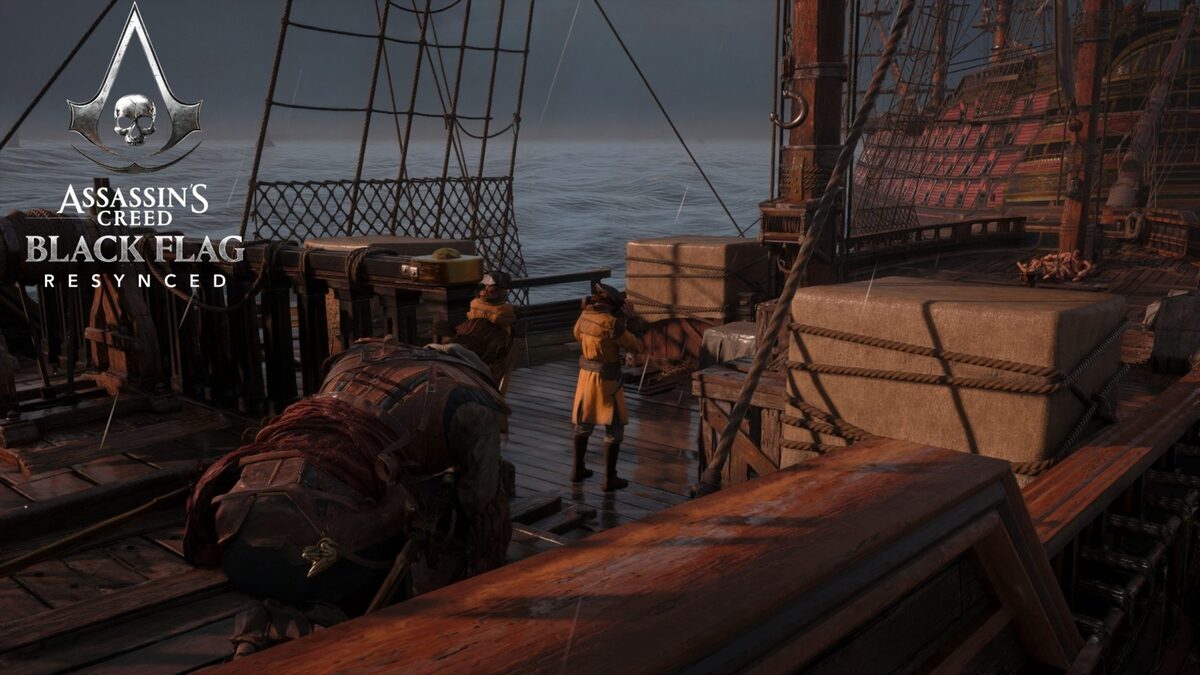 Assassins Creed Black Flag Resynced как сбежать от флота руководство по заданию Флот сокровищ