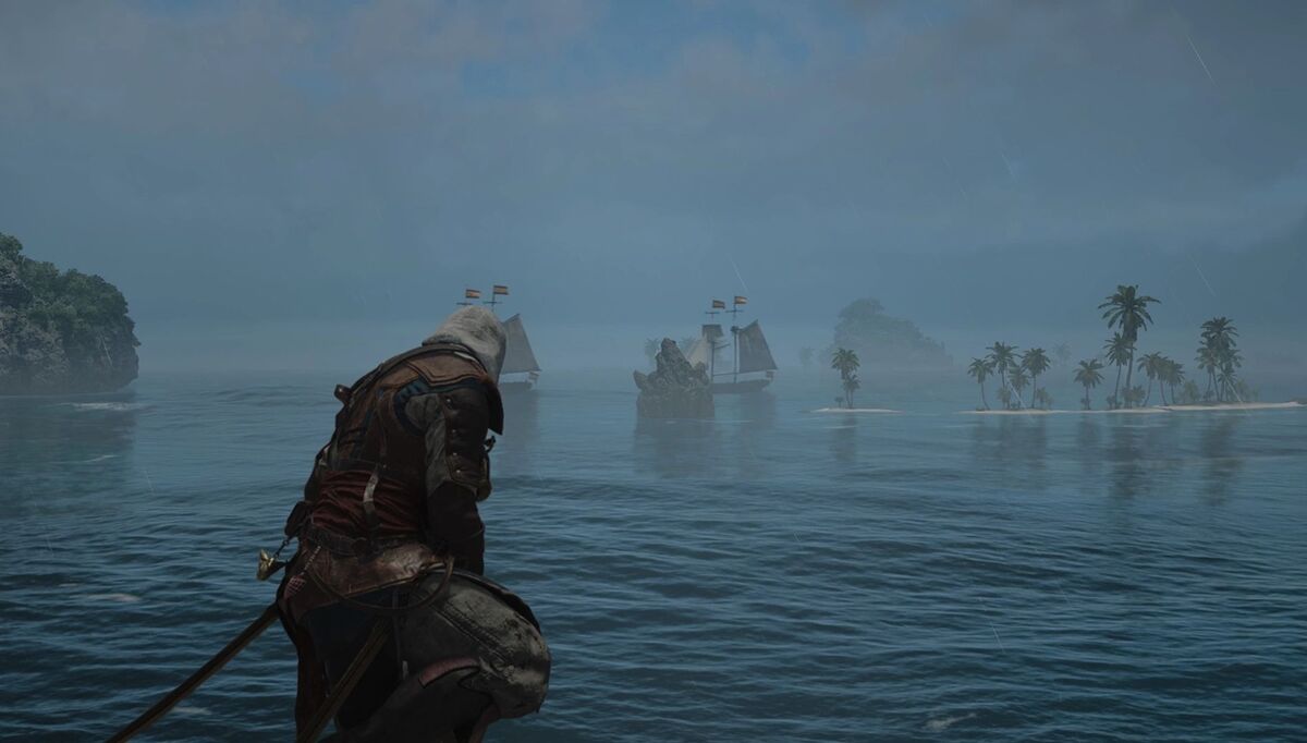 Шторм в Assassins Creed Black Flag Resynced