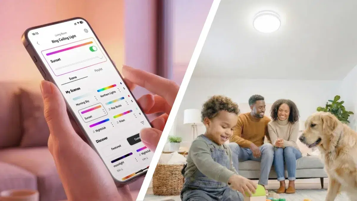 Изображение к статье: Nanoleaf выпустила потолочный светильник с Matter за $80