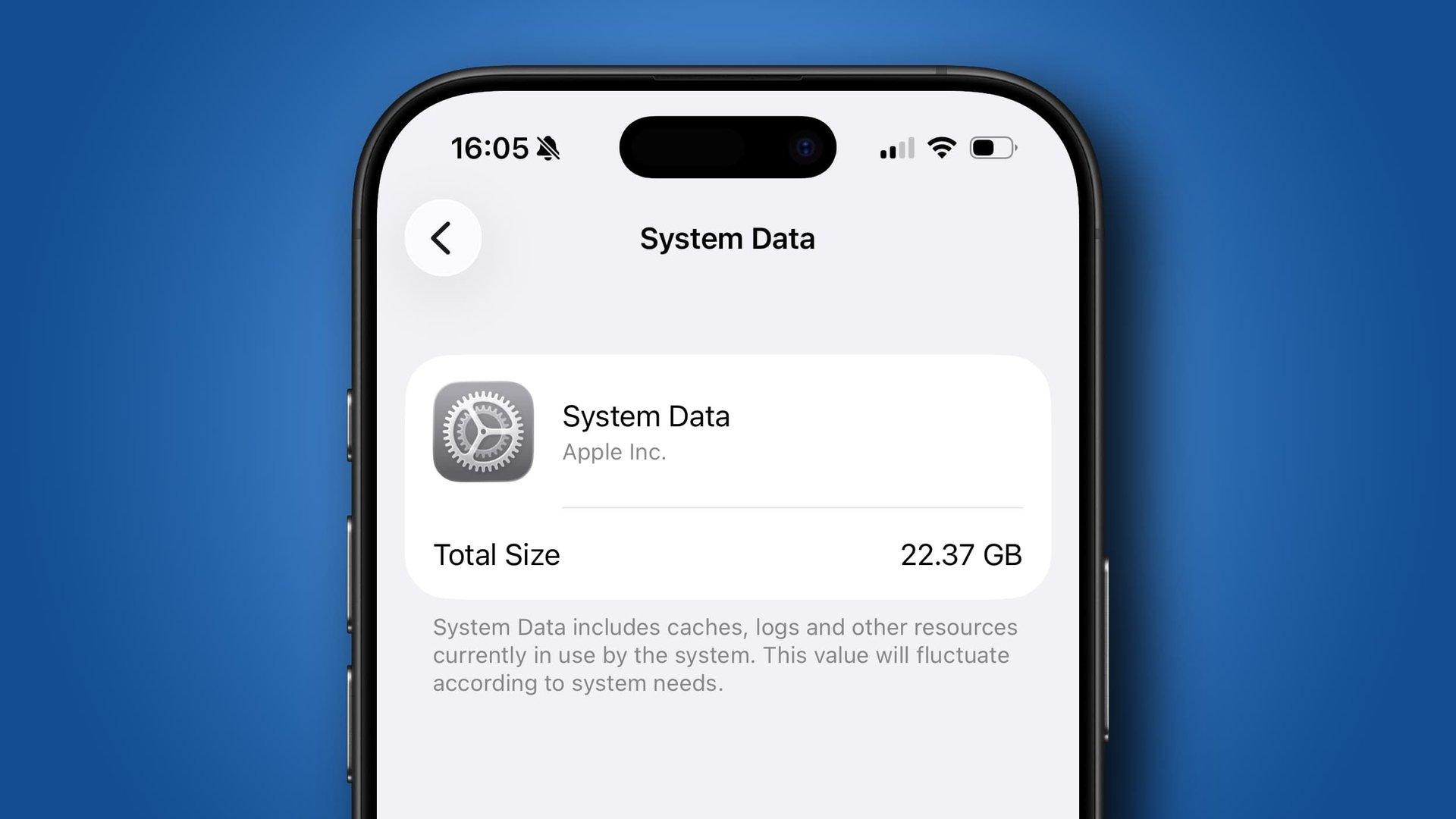 iOS съедает до 150 ГБ памяти iPhone в System Data