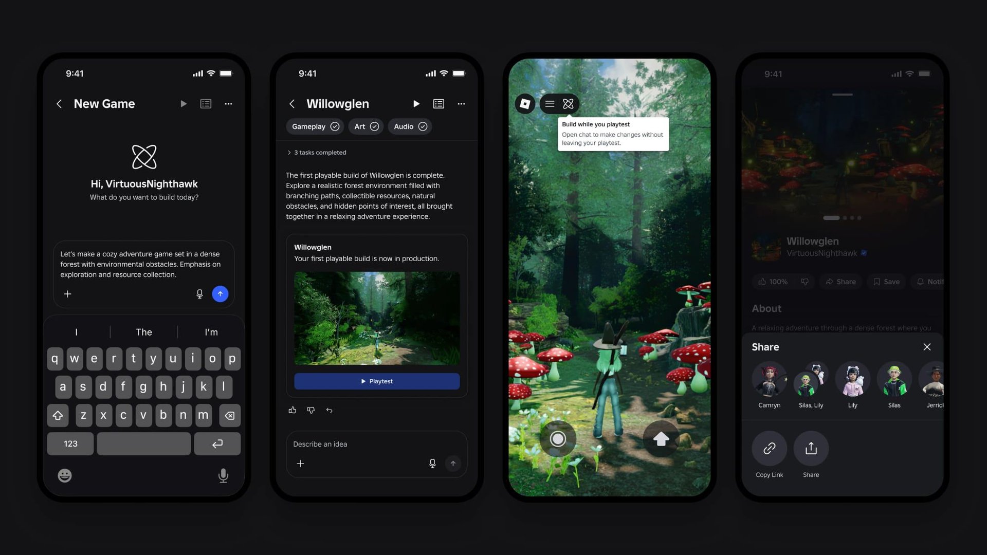 Roblox Build добавит создание игр с ИИ на iPhone и iPad
