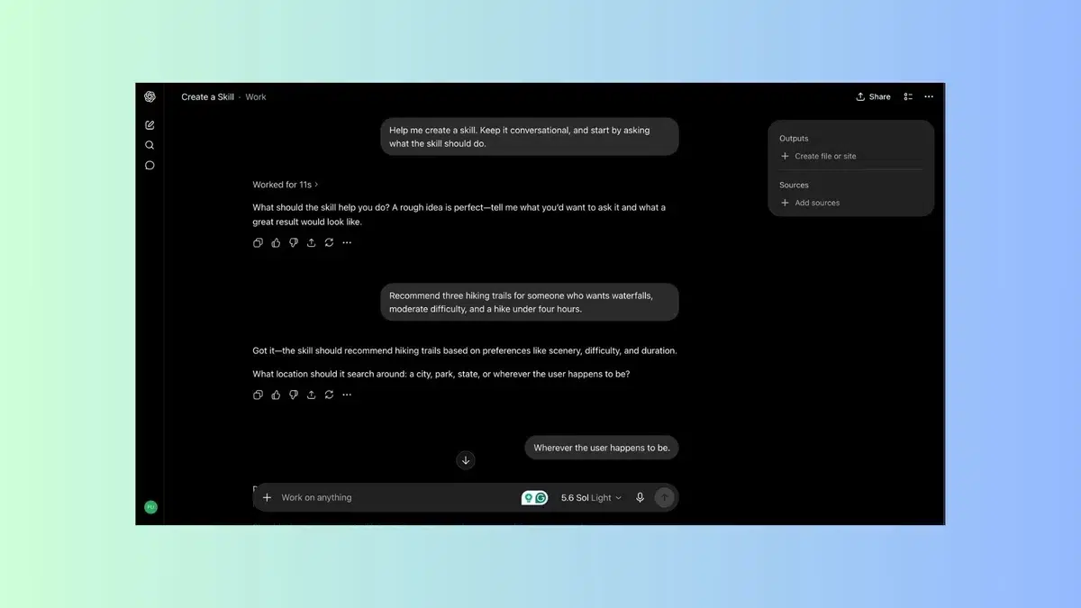 ChatGPT получил Skills повторяемые сценарии для рабочих задач
