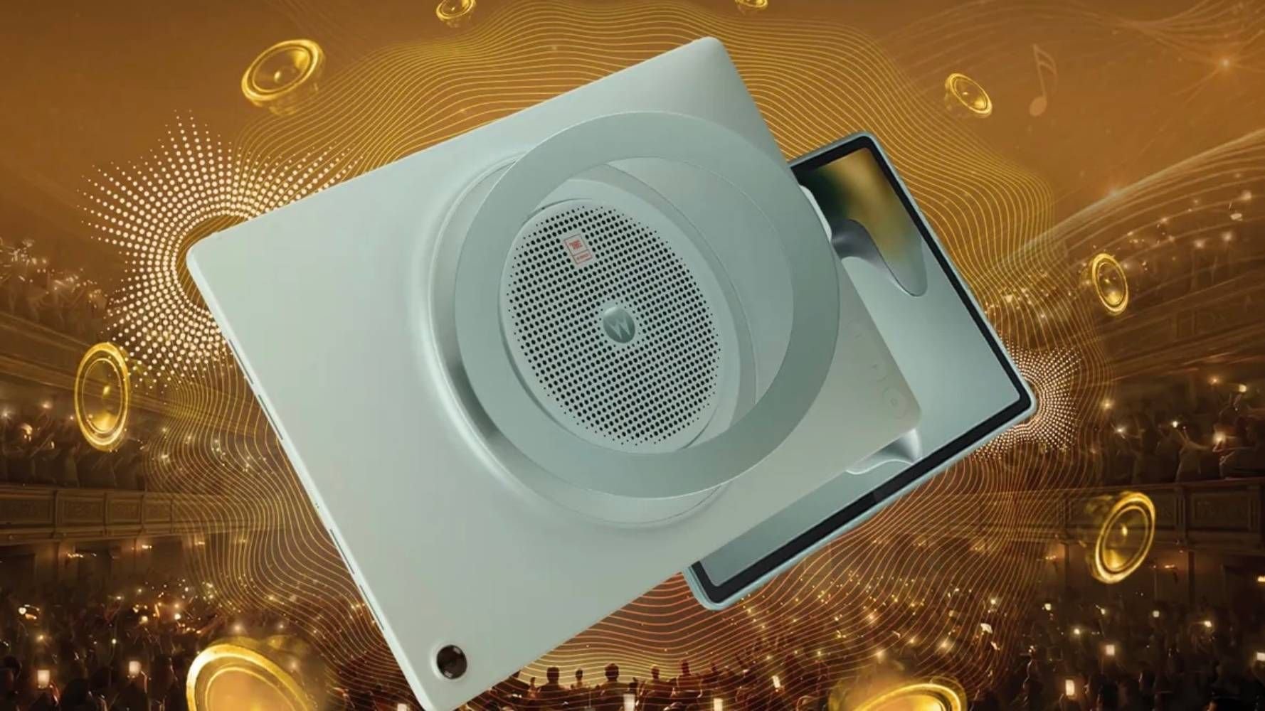 Moto Pad 70 Groove получил 9 динамиков JBL и экран 25K