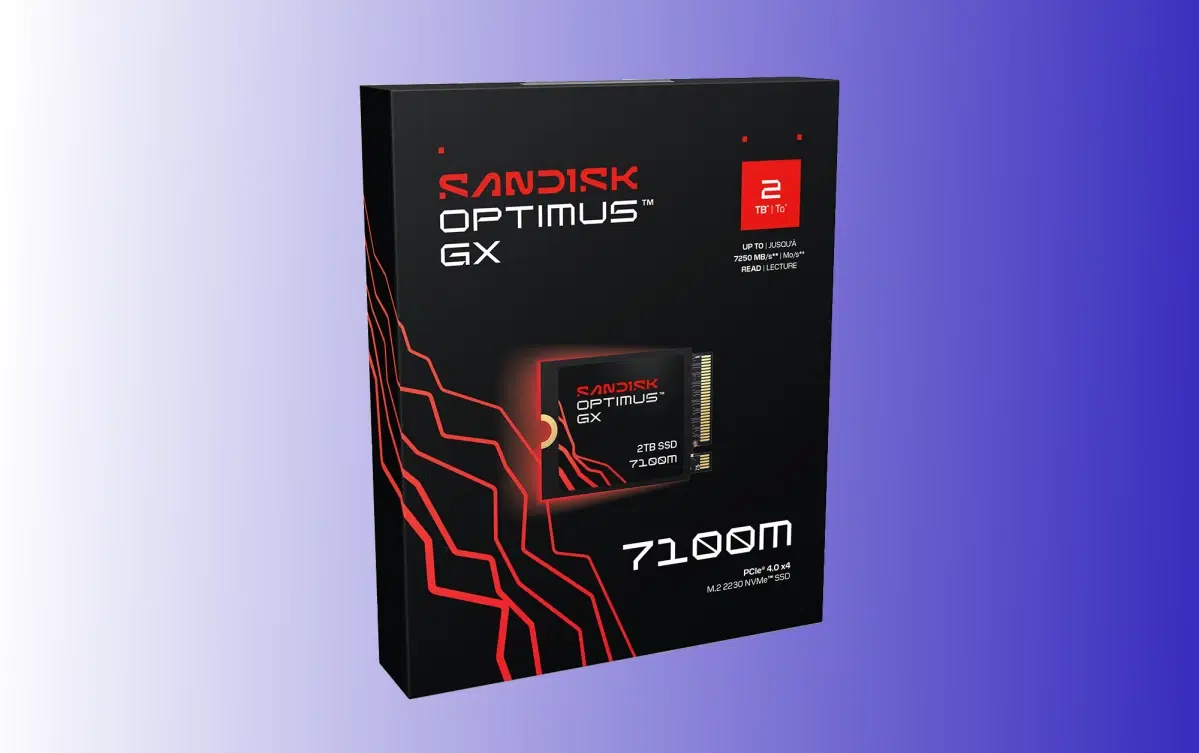 Изображение к статье: SanDisk Optimus GX 7100M стал быстрейшим PCIe 4.0 SSD