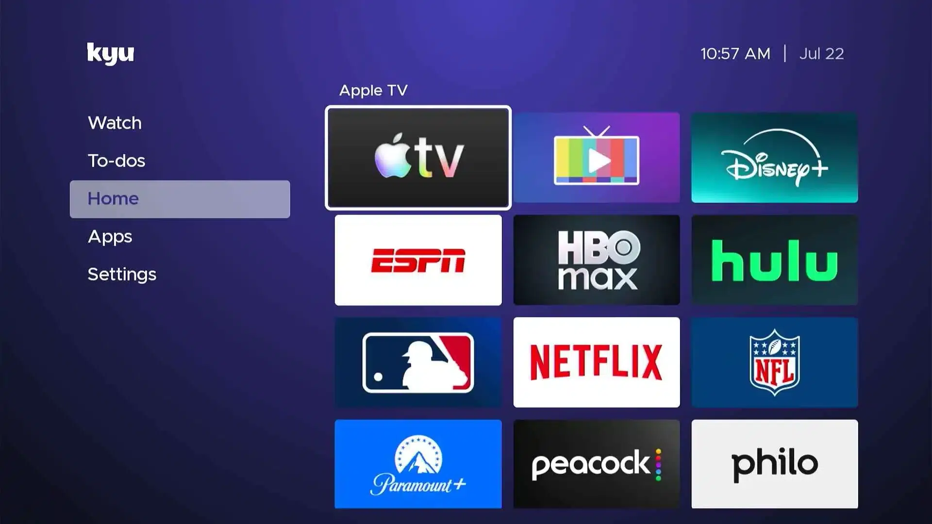 Kyu Launcher превращает Google TV в подобие Roku
