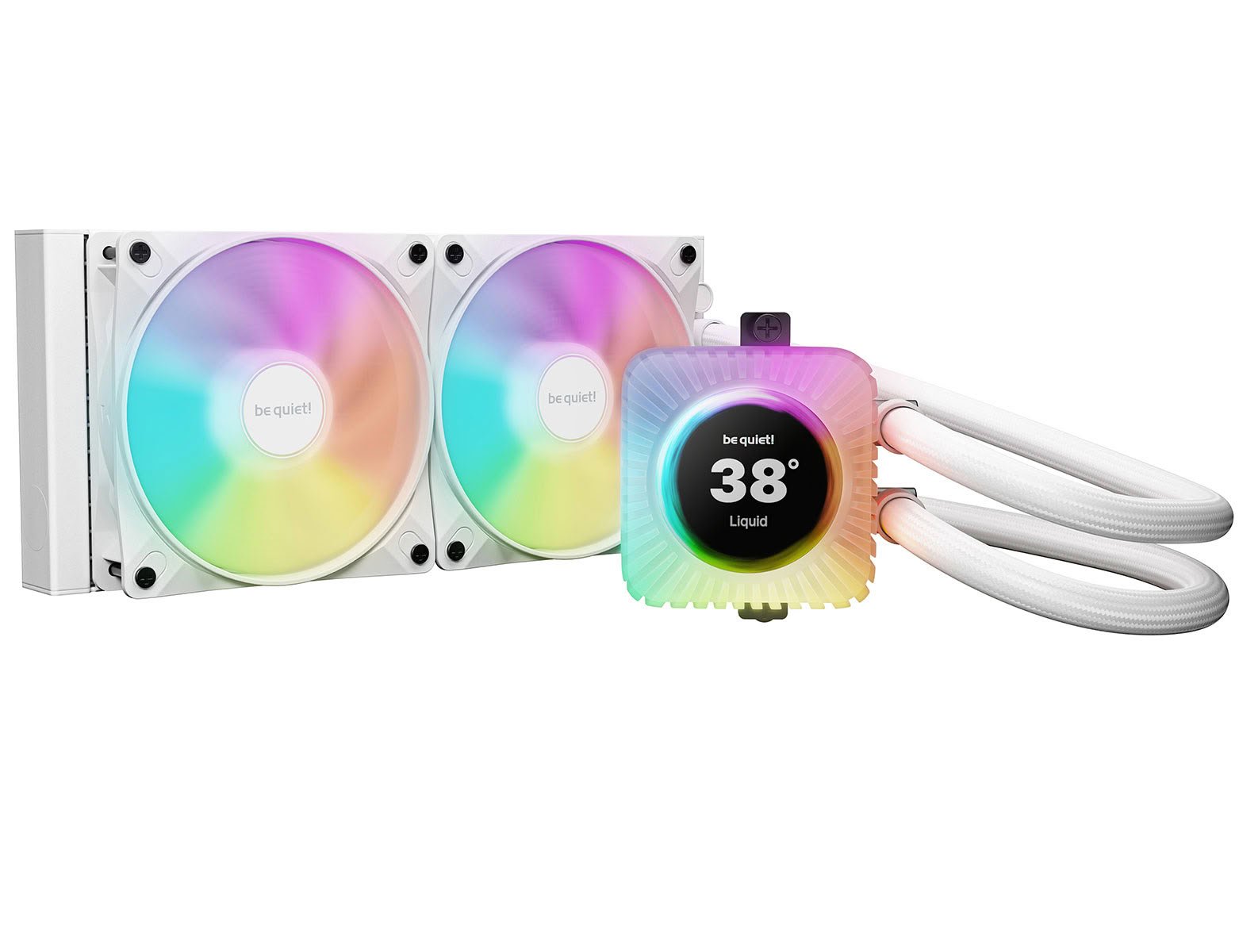 be quiet показала Light Loop IO LCD с экраном и ARGB