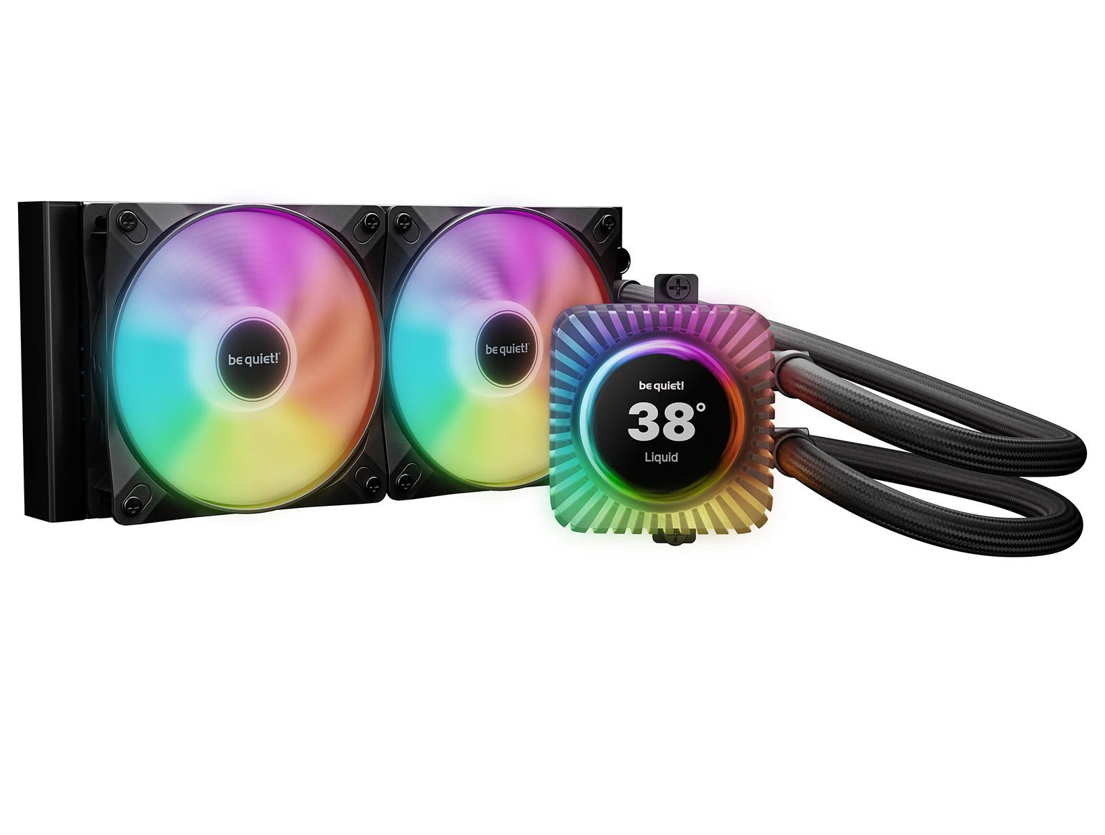 Изображение к статье: be quiet! показала Light Loop IO LCD с экраном и ARGB