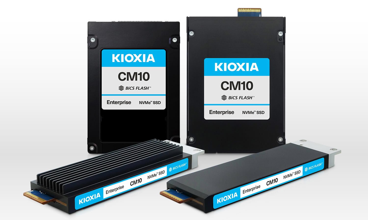 Kioxia CM10 PCIe 60 SSD для ИИ и до 6144 ТБ