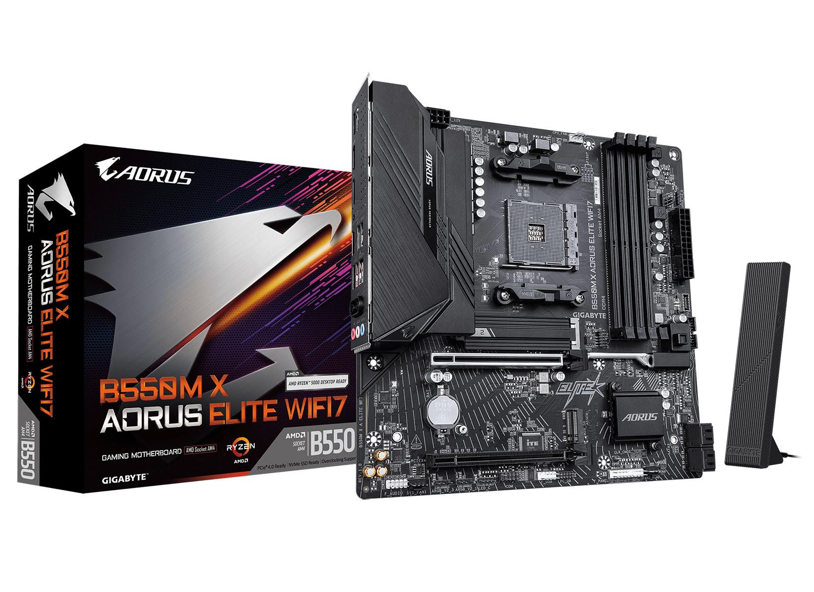 GIGABYTE обновила AM4 платы B550 X получили Wi Fi 7