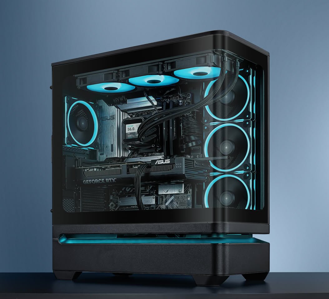 ASUS Prime AP304 получил панорамное стекло и место под GPU 420 мм