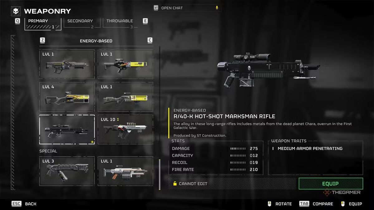 Винтовка R40 K Hot Shot Marksman Rifle