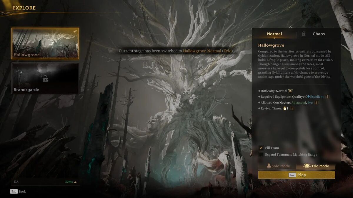 Бой с Владыкой Тумана в Mistfall Hunter