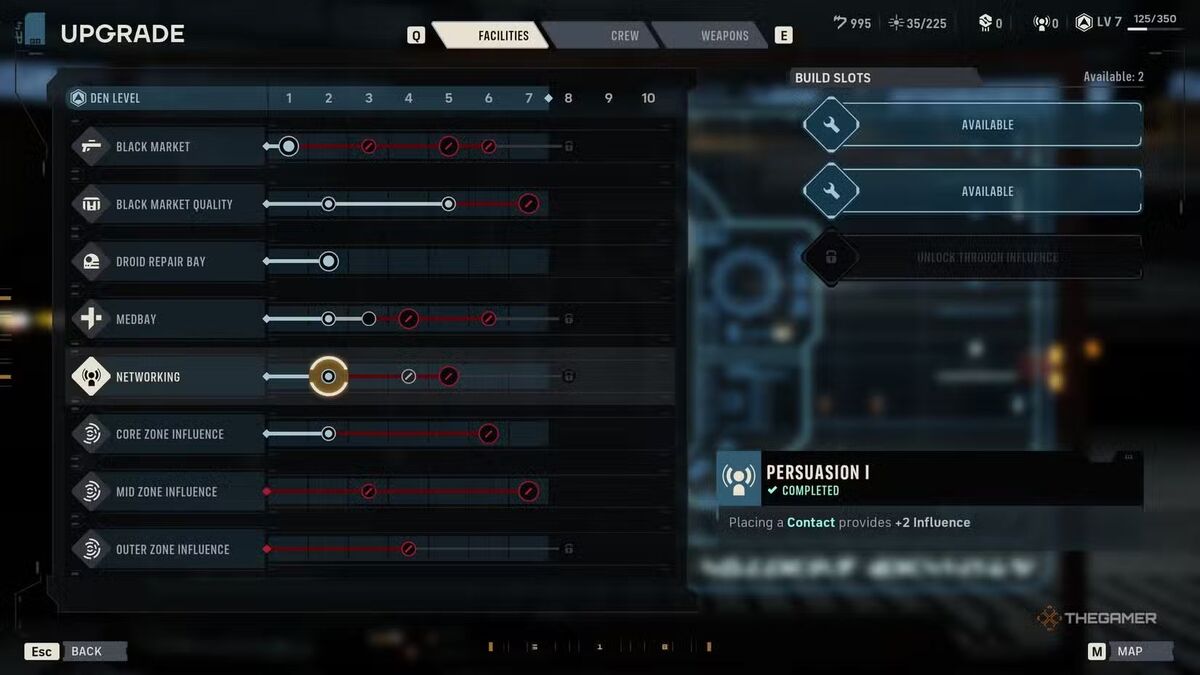 Игрок получает влияние и контакты в Star Wars Zero Company