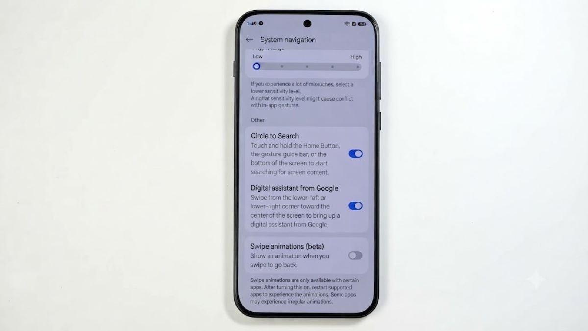 Навигация и Circle to Search