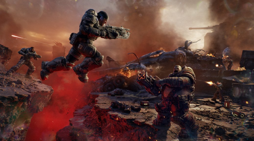 Gears of War E Day на RTX 5080 40 50 FPS в 4K Ultra