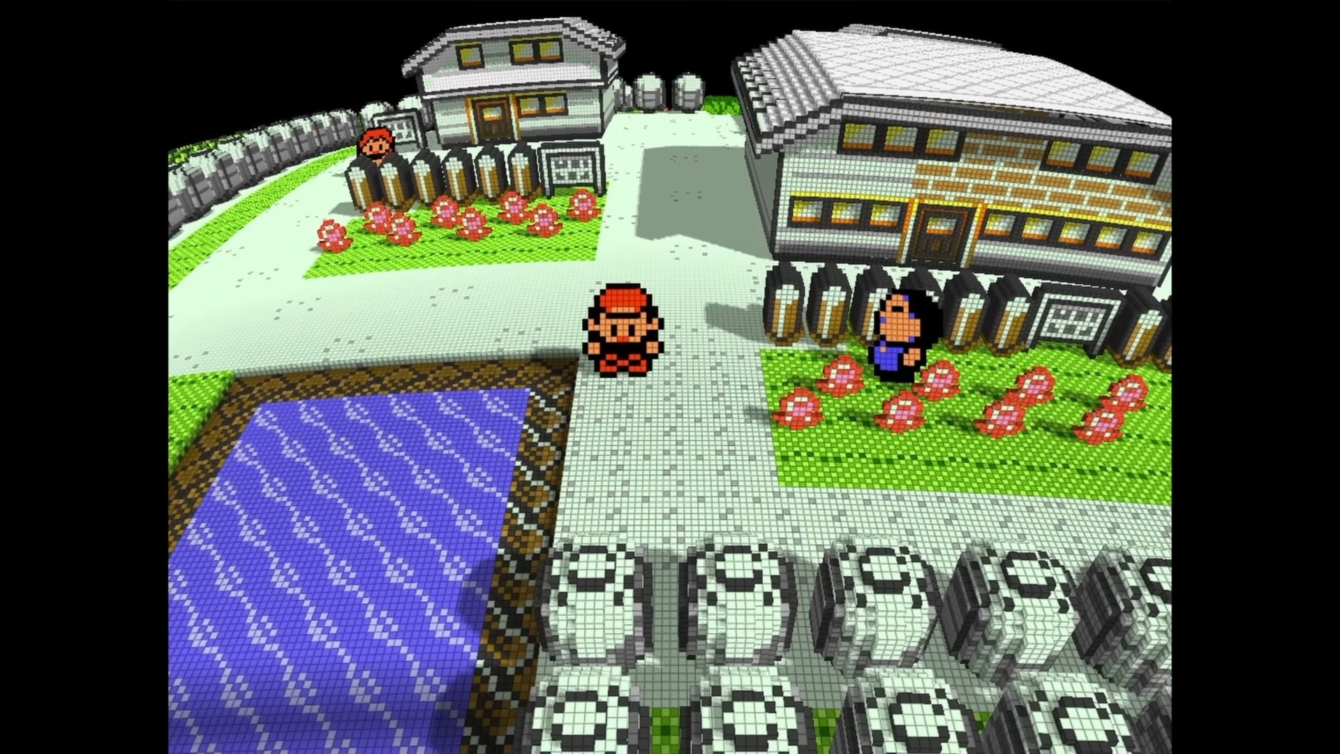 Pokemon Red Blue и Yellow получили 3D воксельные PC ремейки