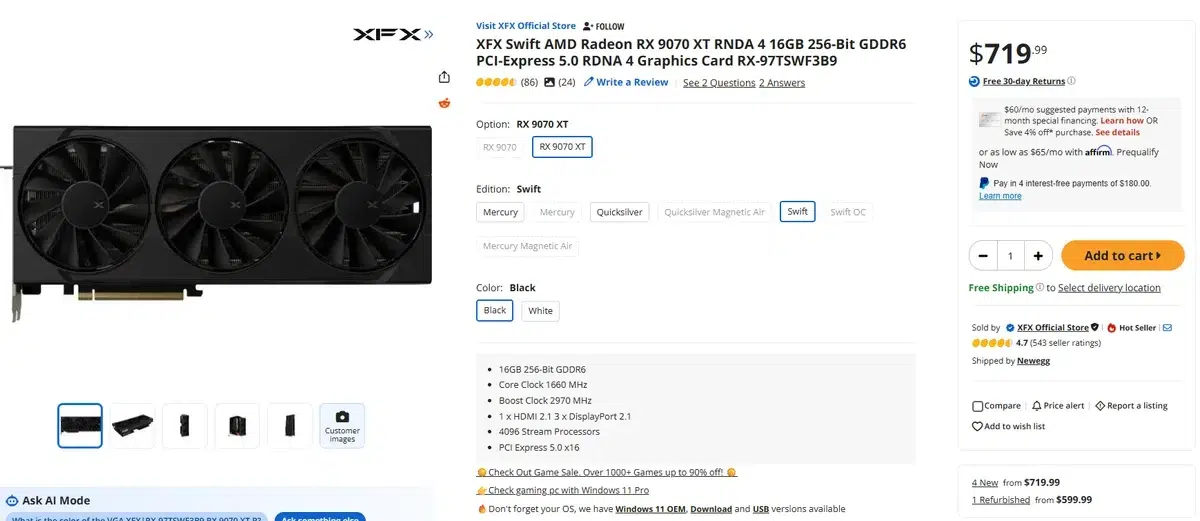 Изображение к статье: Цены на видеокарты Nvidia и AMD снова ползут вверх