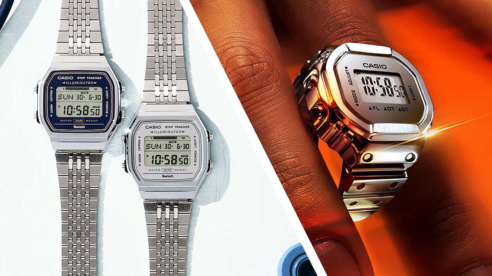 Casio превратила ретро часы и кольцо в фитнес трекеры