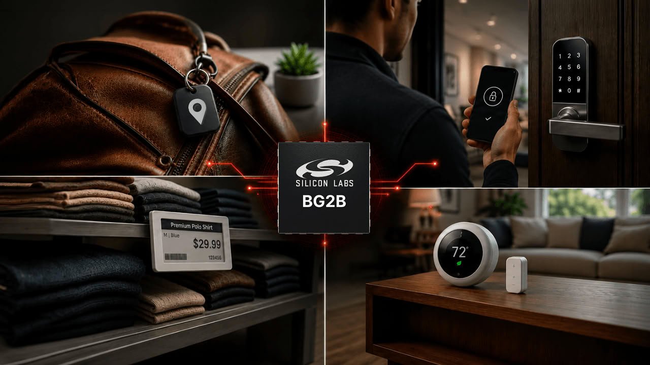 Silicon Labs BG2B Bluetooth LE чип с самым низким питанием