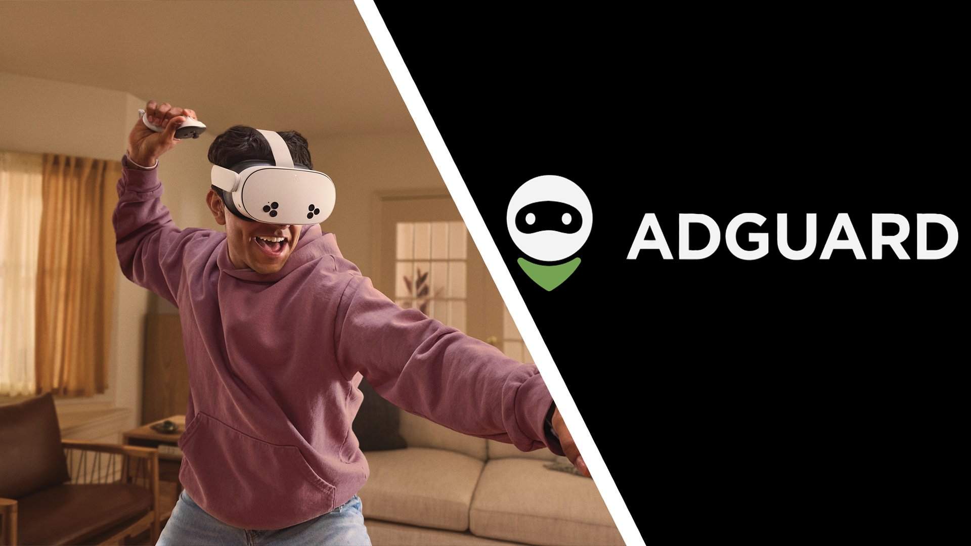 AdGuard VPN вышел для Meta Quest защита всей VR сессии