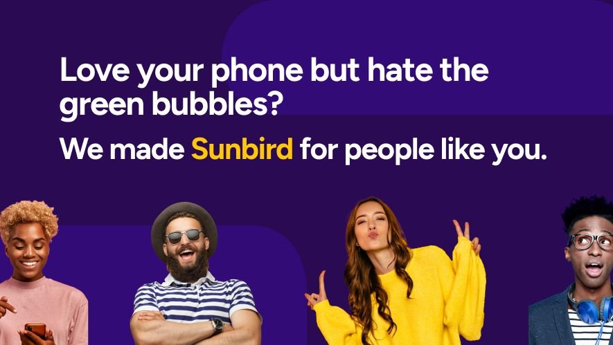 Sunbird вернул iMessage на Android в Google Play после паузы